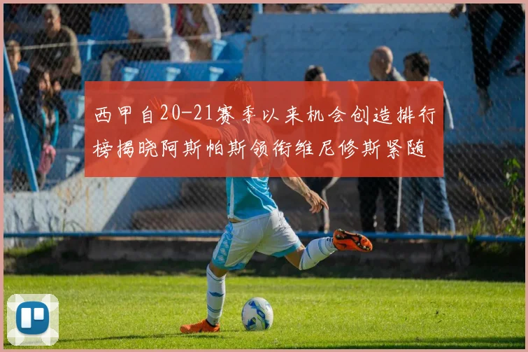 西甲自20-21赛季以来机会创造排行榜揭晓阿斯帕斯领衔维尼修斯紧随其后